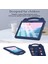 Honor Pad 9 Tablet Kılıfı Için Çizilmez Eva Sevimli Desenler Ayaklı Kılıf ve Saplı-Lacivert (Yurt Dışından) 2
