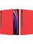 Samsung Galaxy Tab S9+Kılıf Çizilmez Sıvı Silikon Kapak-Kırmızı (Yurt Dışından) 1