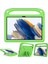 Samsung Galaxy Tab A9+ Kılıf Sap Tasarımı Eva Tablet Kılıfı Kickstand Ile-Yeşil (Yurt Dışından) 2