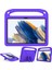 Samsung Galaxy Tab A9+ Kılıf Sap Tasarımı Eva Tablet Kılıfı ve Ayaklık-Mor (Yurt Dışından) 2