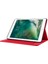Kumaş Dokulu Kart Yuvaları Standlı Deri Kapaklı Kılıf iPad 10.2(2021)/(2020)/(2019)-KIRMIZI (Yurt Dışından) 5