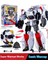 Mini Gizli Servis Süper Troopers King Power 7 Devriye Troopers Oyuncak Polis Arabası Mecha Dönüşüm Robotu (Yurt Dışından) 1