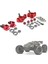 Metal Ön Direksiyon Mafsalı Arka Göbek Taşıyıcısı 1/8 Arrma Kraton Outcast Blx 6s V5 Rc Araba Yükseltmeleri Parçaları Aksesuarları,1 (Yurt Dışından) 3