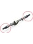 Wpl D12 C14 C24 C34 B14 B24 C16 B36 Mn D90 MN99S Rc Araba Yükseltme Parçaları Aksesuarları Için 4 Adet Metal Arka Aks Mili (Yurt Dışından) 3
