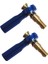 M3 Metal Bilyalı Başlık Konumlandırma Çekme Çubuğu 2mm Bağlantı Çubuğu Metal Bilyalı Başlık Servo Bağlantı Çubuğu M3/m2 T Model Tekne Bağlantı Parçası Mavi (Yurt Dışından) 1
