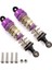 4 Adet Metal Yağ Amortisörü Sönümleyici Wltoys 144001 144010 124007 124016 124017 124018 1240190 Rc Araba Parçaları, Mor (Yurt Dışından) 3