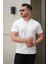 Erkek Fermuarlı Polo Yaka Slim Fit Triko T-Shirt 3