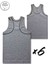 %100 Pamuk Erkek Çocuk Sporcu Model Atlet 6lı Set 1