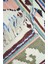 Konya Karapınar El Dokuma Pembe ve Krem Kirmen Yün Kilim 76X121 cm (0.92 M²) 5