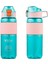 700ml Pipetli Taşıma Matara, Skalalı, Renkli, Hafif ve Plastik Tasarım 1