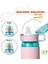 700ml Pipetli Taşıma Matara, Skalalı, Renkli, Hafif ve Plastik Tasarım 3