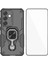 Samsung Galaxy S25 Plus Telefon Kılıfı Pc Tpu Arka Kapak Temperli Camlı Kickstand (Yurt Dışından) 1