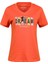 Alone Baskılı V Yaka Kadın T-Shirt 404 1