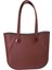 S-BAG EXCLUSIVE SİLİKON EFEKTLİ EL ÇANTASI- Kahverengi 3