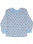 Erkek Bebek Mavi Yıldız Baskılı Çıtçıtlı Pijama Takımı 2