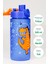Mavi Çocuk Su Şişesi, Tritan, Pipetli, Dinozor, 0,5L 2