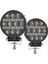 Yuvarlak 4 Inç Araba LED Çalışma Işıkları Gündüz Farları Kamyon Atv Utv Suv Motosiklet Araba Römork Tekne (Yurt Dışından) 3