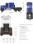 D50 Siyah Tır Bluetooth Hoparlör Fm-Aux-Usb Destekli Speaker Hoparlör 3