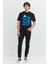 Pavel Slim Tapered Fit Solmayan Siyah Erkek Jean Pantolon 2