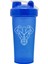 Mavi 650 ml Vücut Figürlü Plastik Shake Kabı 1