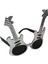 Büro Ev Ofis Etkinlik Gösteri Parti Kostüm Gözlüğü Için Gümüş Gitar Gözlük 1