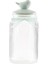 Kuşlu Kavanoz Silindir - Mint Yeşili - 1300 ml 1