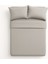 Tek Kişilik %100 Pamuk Nevresim Takımı 160 x 220 cm , Lastikli Çarşaflı Set, Gri 4