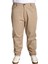 Büyük Beden Keten Pantolon Erkek 5 Cep Esnek Rahat Giyim Bej Milano Classic 1