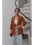 Kadın Atlas Kumaş Astarsız Blazer Ceket, Premium Kalite 3