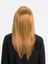 Etkinlik Gösteri Kostüm Peruğu İçin Golden Düz Kesim İçi Astarlı Uzun Saç Peruk 1