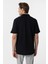 Siyah Regular Armürlü Polo Yaka Tişört 5