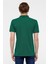 Koyu Yeşil Slim Fit Armürlü Polo Yaka Tişört 5