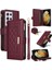 Samsung Galaxy S21 Ultra Kayış Darbeye Cüzdan Kart Yuvaları Için Flip Case (Yurt Dışından) 1