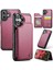 IPhone 16 Için Flip Case Kart Tutucu Rfıd Engelleme Ince Darbeye Durumda Pu (Yurt Dışından) 3