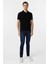 Siyah Slim Fit Düz Polo Yaka Tişört 5