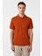 Kiremit Slim Fit Armürlü Polo Yaka Tişört 1