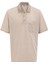 Bej Regular Desenli Polo Yaka Tişört 1