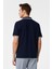 Lacivert Regular Armürlü Polo Yaka Tişört 4