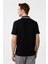 Siyah Regular Armürlü Polo Yaka Tişört 4