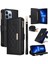 IPhone 13 Için Flip Case Pro Kart Yuvaları Darbeye Cüzdan Kayış (Yurt Dışından) 1