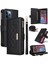 IPhone 12 Için Flip Case Pro Max Cüzdan Kart Yuvaları Kayış Darbeye (Yurt Dışından) 1