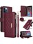 IPhone 12 Için Flip Case Pro Max Cüzdan Kart Yuvaları Kayış Darbeye (Yurt Dışından) 1