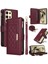Samsung Galaxy S24 Ultra Cüzdan Kayış Darbeye Kart Yuvaları Için Flip Case (Yurt Dışından) 1