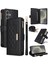 Samsung Galaxy S24 Darbeye Cüzdan Kayış Kart Yuvaları Için Flip Case (Yurt Dışından) 1