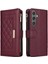 Samsung Galaxy S24 Darbeye Cüzdan Kayış Kart Yuvaları Için Flip Case (Yurt Dışından) 1