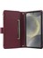 Samsung Galaxy S24 Darbeye Cüzdan Kayış Kart Yuvaları Için Flip Case (Yurt Dışından) 3