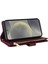 Samsung Galaxy S24 Darbeye Cüzdan Kayış Kart Yuvaları Için Flip Case (Yurt Dışından) 4