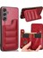 Samsung Galaxy M54 Vegan Pu Deri Kickstand Kart Çanta Için Cüzdan Kılıf (Yurt Dışından) 1