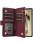 Samsung Galaxy S24 Ultra Cüzdan Kayış Darbeye Kart Yuvaları Için Flip Case (Yurt Dışından) 3