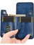 Samsung Galaxy M54 Vegan Pu Deri Kickstand Kart Çanta Için Cüzdan Kılıf (Yurt Dışından) 3